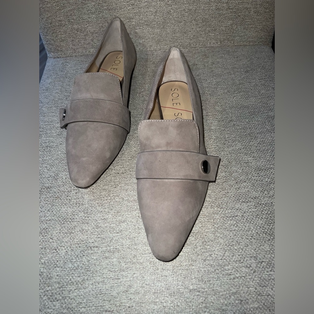 Sole Society Beige Flats